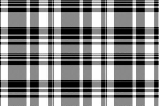 Textile vector check of seamless plaid texture with a fabric pattern tartan background.