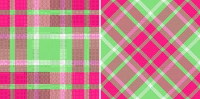 Plaid vector background of textile check pattern with a fabric seamless texture tartan.