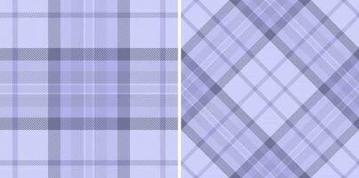 Textile plaid vector of fabric check background with a tartan pattern seamless texture.