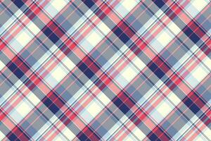 Pattern plaid fabric of background check texture with a textile tartan vector seamless.