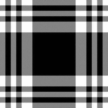 Check seamless texture of tartan fabric pattern with a textile background vector plaid.