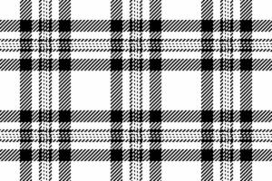 Background seamless textile of plaid check texture with a vector fabric tartan pattern.