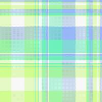 Background pattern check of vector texture fabric with a seamless textile tartan plaid.