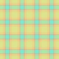 Plaid seamless texture of background fabric textile with a vector tartan check pattern.
