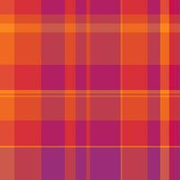 Pattern texture textile of check tartan vector with a seamless background fabric plaid.