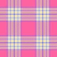 Pattern texture check of vector tartan textile with a plaid seamless background fabric.