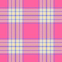 Pattern texture check of vector tartan textile with a plaid seamless background fabric.