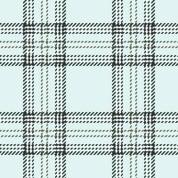 Plaid texture fabric of textile tartan seamless with a pattern background vector check.