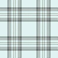 Plaid texture fabric of textile tartan seamless with a pattern background vector check.