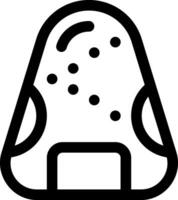 This icon or logo is found in Japan or other where it explains the food likes people in the other country etc  and can be used for web, application and logo design vector