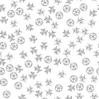 International Hazard Sign Seamless Pattern. Perfect for web sites, postcards, wrappers, stores, shops vector