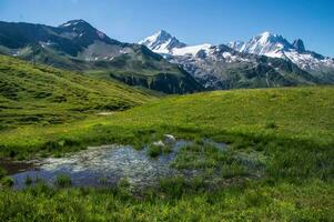 francés Alpes paisaje foto