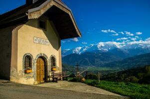 French Alps landscape photo