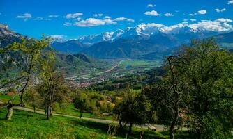 francés Alpes paisaje foto