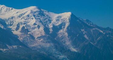 Landscape of the Alps in France in summer photo