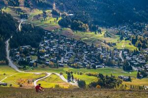 pago des alpes suisse en automne foto