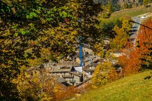 pago des alpes suisse en automne foto