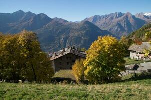 pago des alpes suisse en automne foto