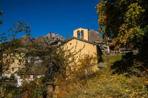 pago des alpes suisse en automne foto