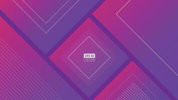 Simple abstract background with a combination of purple, pink and dark blue. vector