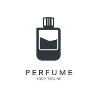 perfume logo vector icon illustration design