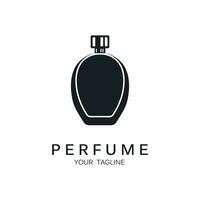 perfume logo vector icono ilustración diseño