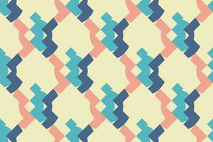 Geometric seamless smooth color pattern. Simple vector graphic background.