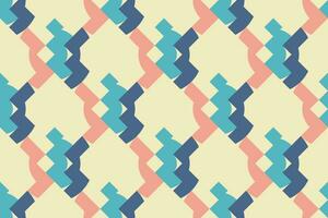 Geometric seamless smooth color pattern. Simple vector graphic background.