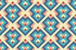 Seamless abstract geometric pattern. Vector Illustration.