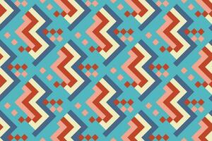 Seamless abstract geometric pattern. Vector Illustration.