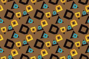 Geometric seamless pattern. Abstract geometric graphic design. Seamless geometric pattern. vector