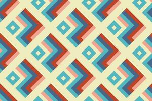 Seamless abstract geometric pattern. Vector Illustration.