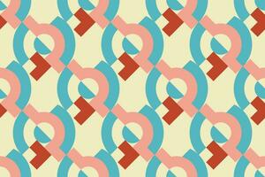 Geometric seamless smooth color pattern. Simple vector graphic background.