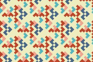 Seamless abstract geometric pattern. Vector Illustration.