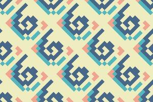 Seamless abstract geometric pattern. Vector Illustration.