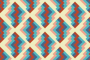 Seamless abstract geometric pattern. Vector Illustration.
