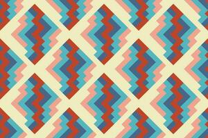 Seamless abstract geometric pattern. Vector Illustration.