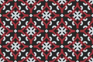 oriental patterns. White, red and black background with Arabic ornaments. Pattern, background and wallpaper for your design. Textile ornament. Vector illustration.