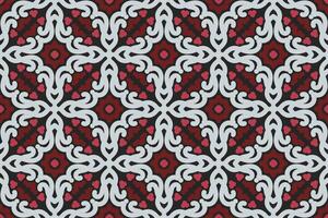 oriental patterns. White, red and black background with Arabic ornaments. Pattern, background and wallpaper for your design. Textile ornament. Vector illustration.