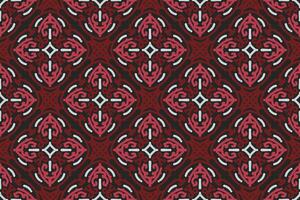 oriental patterns. White, red and black background with Arabic ornaments. Pattern, background and wallpaper for your design. Textile ornament. Vector illustration.