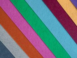 Colorful background, A stack of colorful fabric. Full frame shot of muti colored fabric background photo