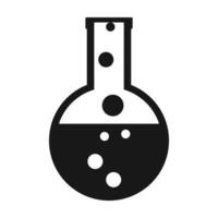 Vector illustration of chemical flask