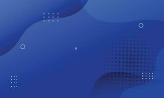 Vector gradient abstract blue background with geometric elements