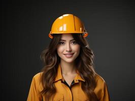 ai generativo trabajador mujer modelo foto