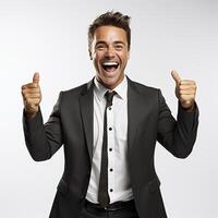 Businessman work style photo
