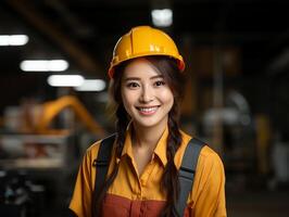 AI Generative Worker women model photo