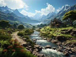 Earth World nature concept photo