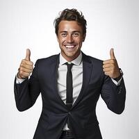 Businessman work style photo