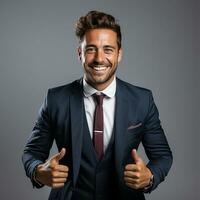 AI Generative Businessman work style photo