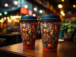 AI Generative Coffee mug cup photo